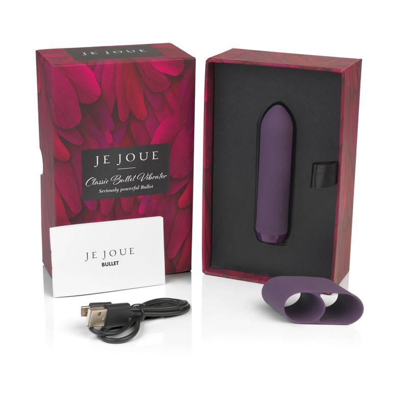 Je Joue Classic Rechargeable Bullet Vibrator Purple - FifthGate
