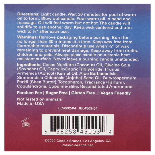 MOOD CANDLES Get Laid - Pheromone Massage Candle Passion Fruit 4oz | 113g - FifthGate