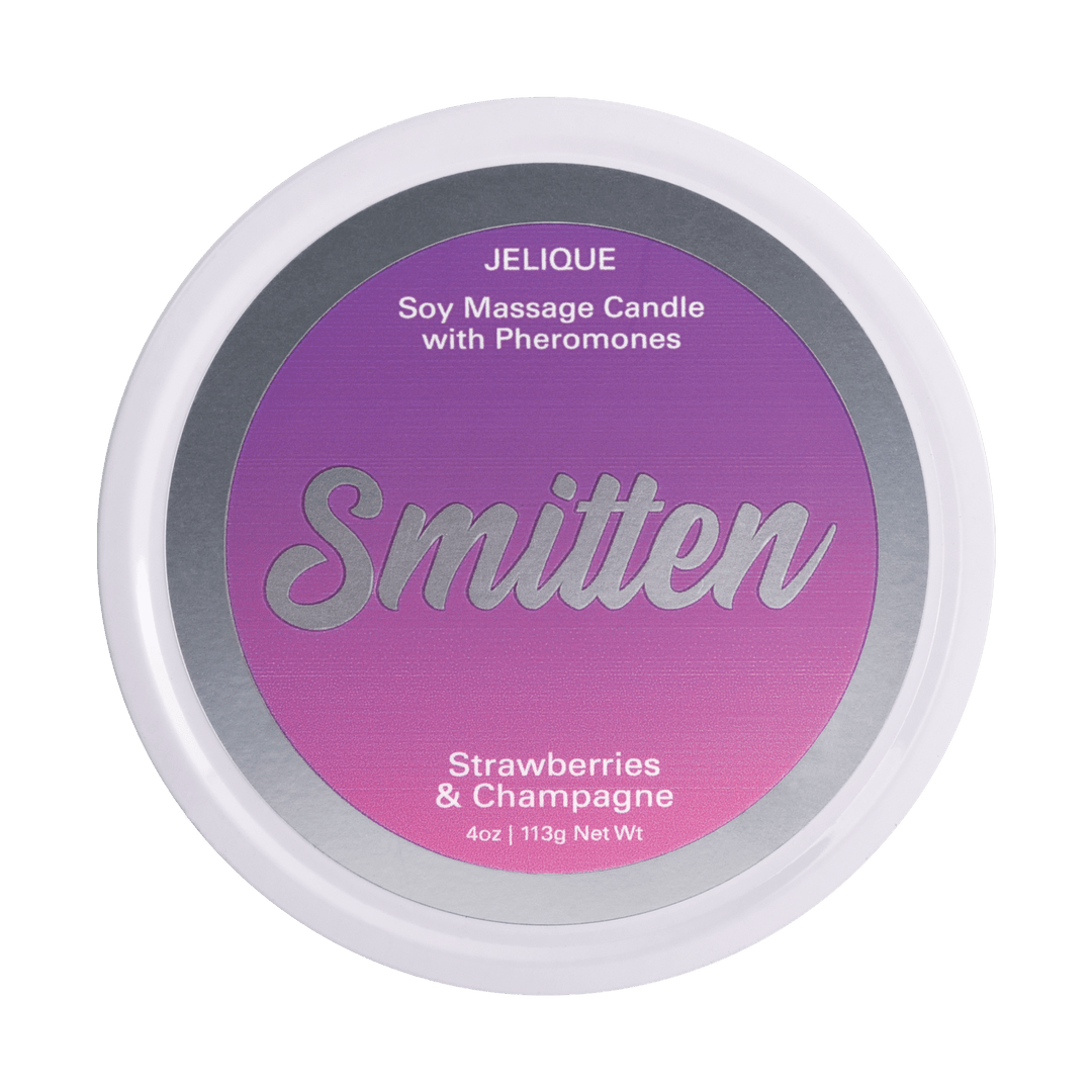MOOD CANDLES Pheromone Soy Massage Candles Strawberry & Champagne 4oz | 113g - FifthGate