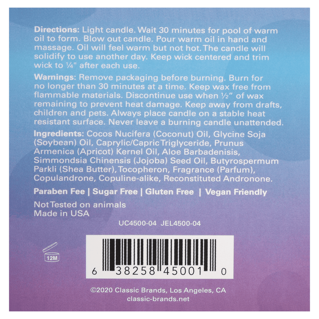 MOOD CANDLES Pheromone Soy Massage Candles Vanilla Sugar 4oz | 113g - FifthGate