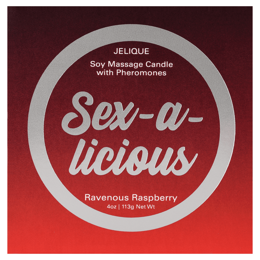 MOOD CANDLES Sex-a-licious - Pheromone Massage Candle Ravenous Raspberry 4oz | 113g - FifthGate