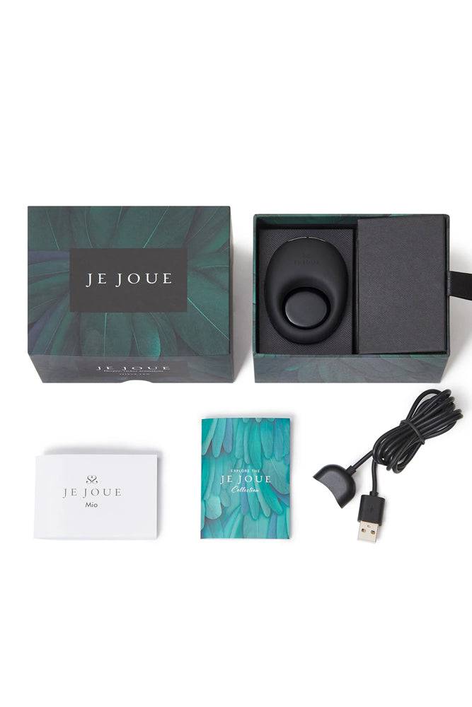 Je Joue Mio Vibrating Cock Ring Black - FifthGate