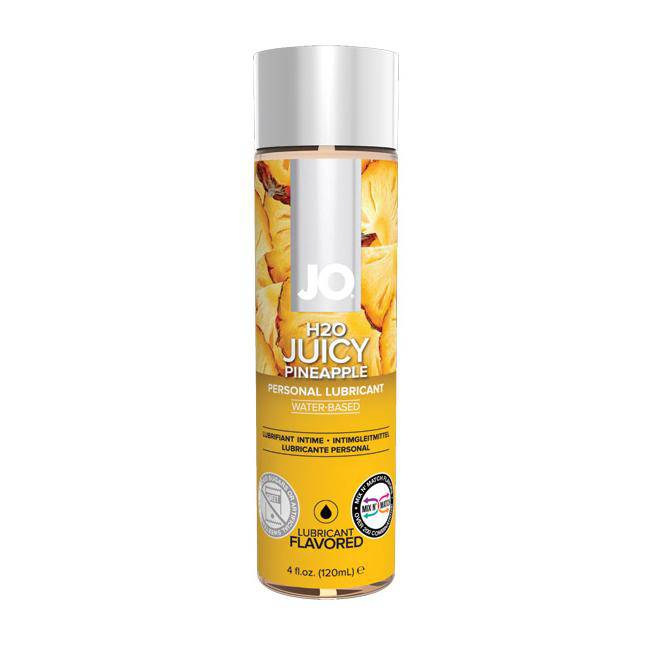 JO H2O Flavoured Lubricant Pineapple 4oz - FifthGate