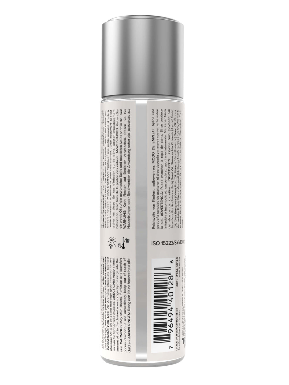 JO Aromatix - Chocolate Massage Oil 4 fl oz/120ml - FifthGate