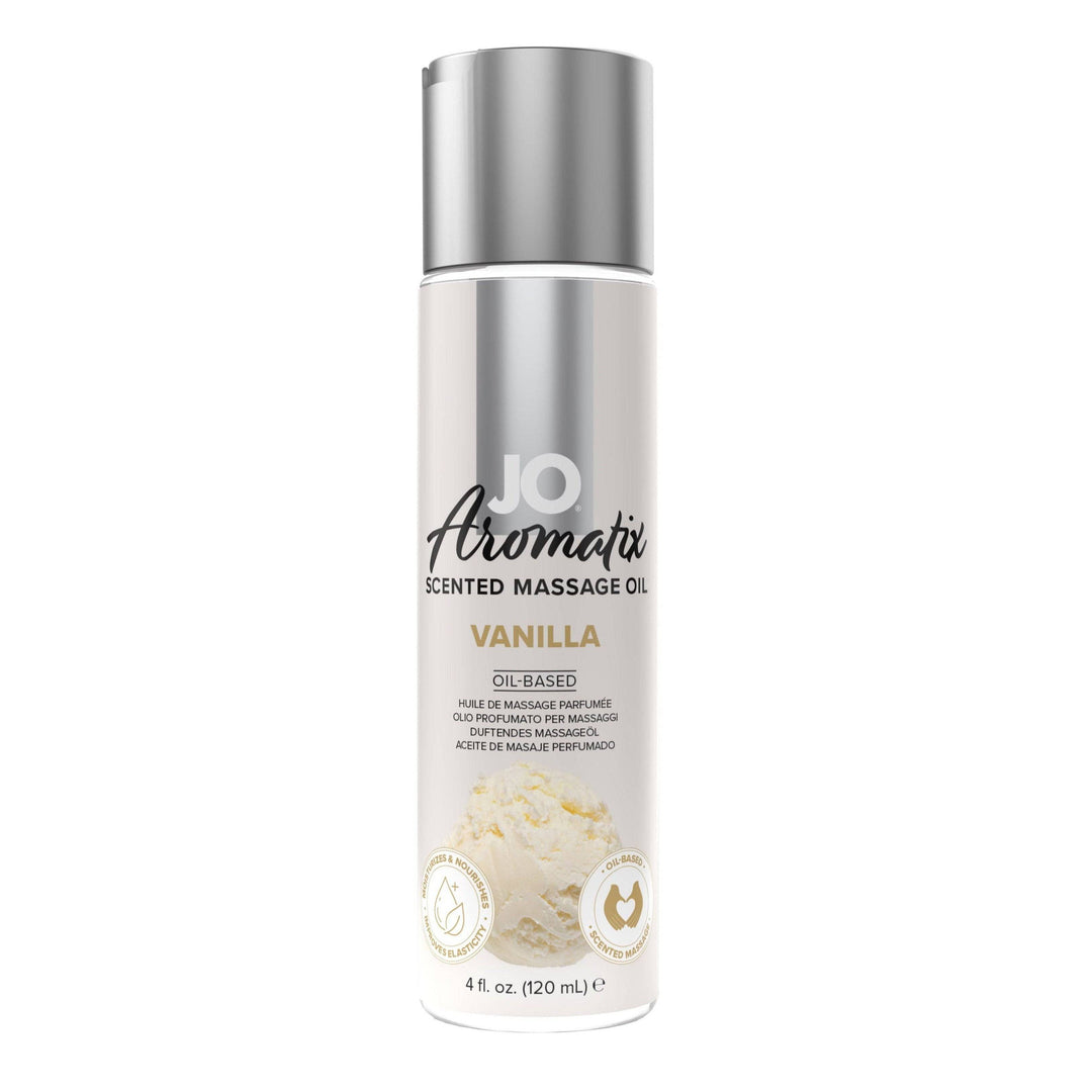 JO Aromatix - Vanilla Massage Oil 4 fl oz/120ml - FifthGate