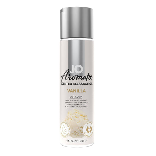 JO Aromatix - Vanilla Massage Oil 4 fl oz/120ml - FifthGate