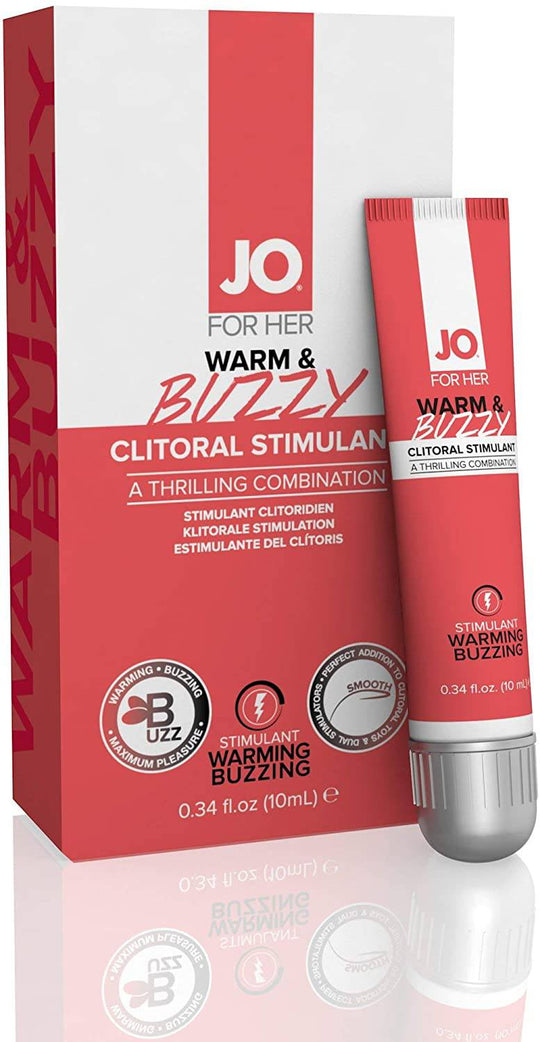 JO Warm & Buzzy - Original - Stimulant 0.34 floz / 10 mL - FifthGate