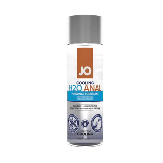 JO H2O Anal Cooling Lubricant 2 fl oz - FifthGate