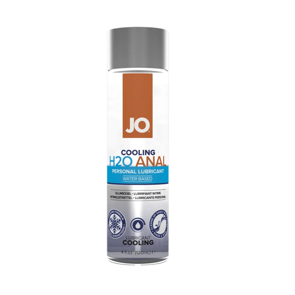 JO H2O Anal Cooling Lubricant 4 fl oz - FifthGate