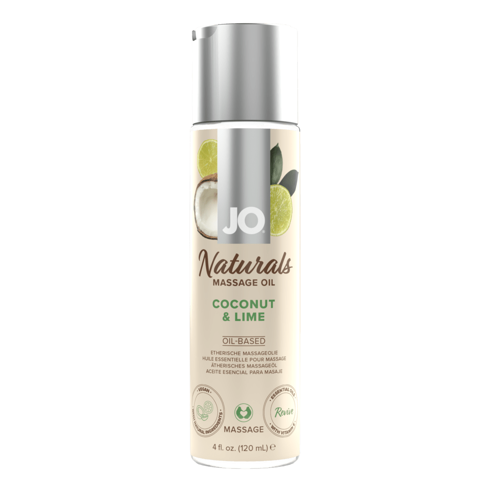 JO Naturals - Coconut & Lime - Massage 4 floz / 120 mL - FifthGate
