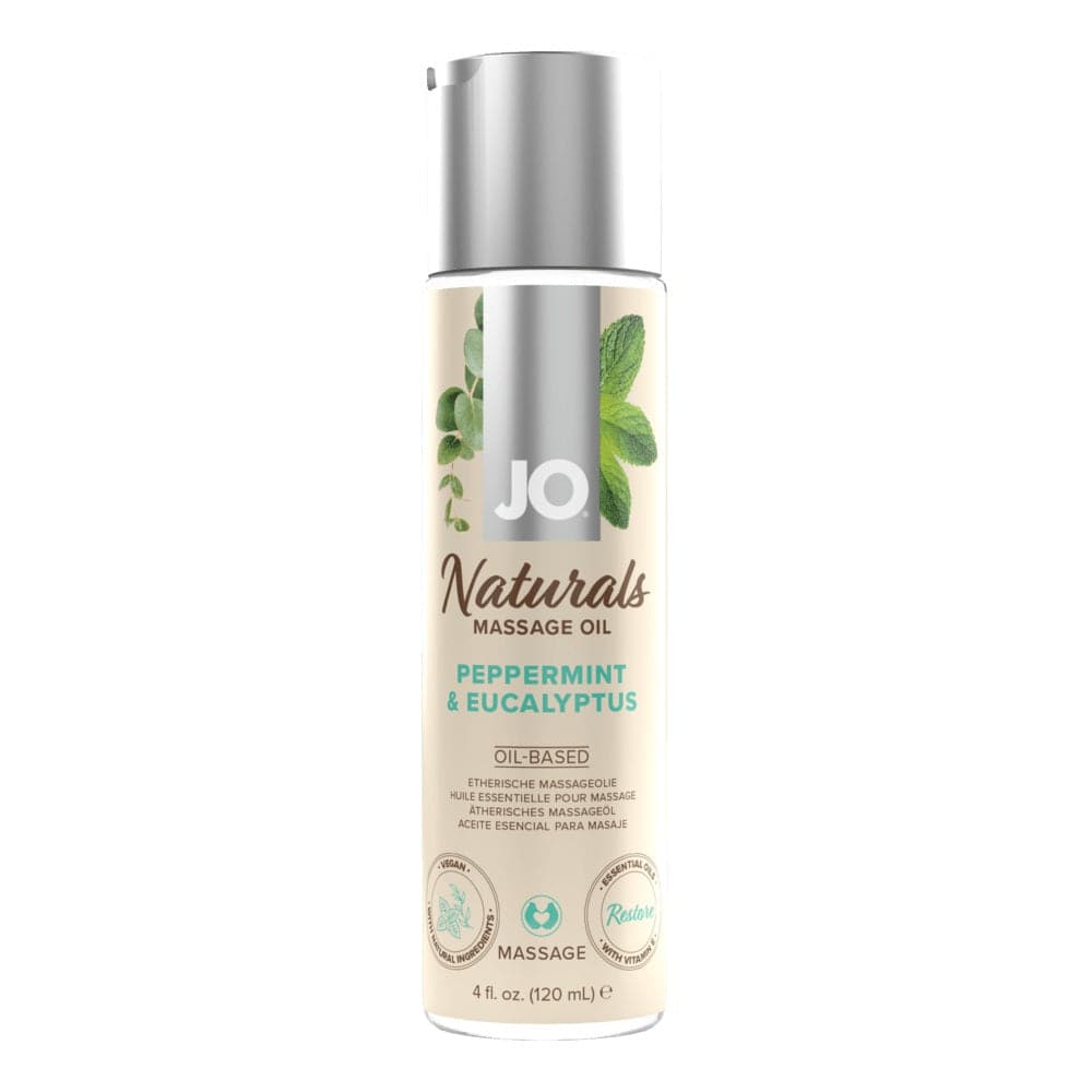 JO Naturals - Peppermint & Eucalyptus - Massage 4 floz / 120 mL - FifthGate
