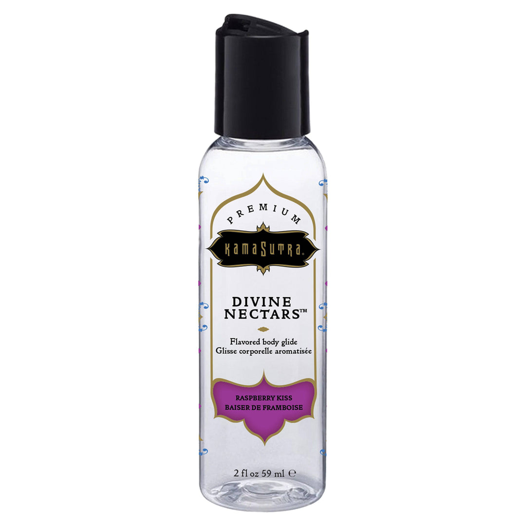 Divine Nectars Flavored Body Glide Raspberry Kiss 2 fl oz - FifthGate