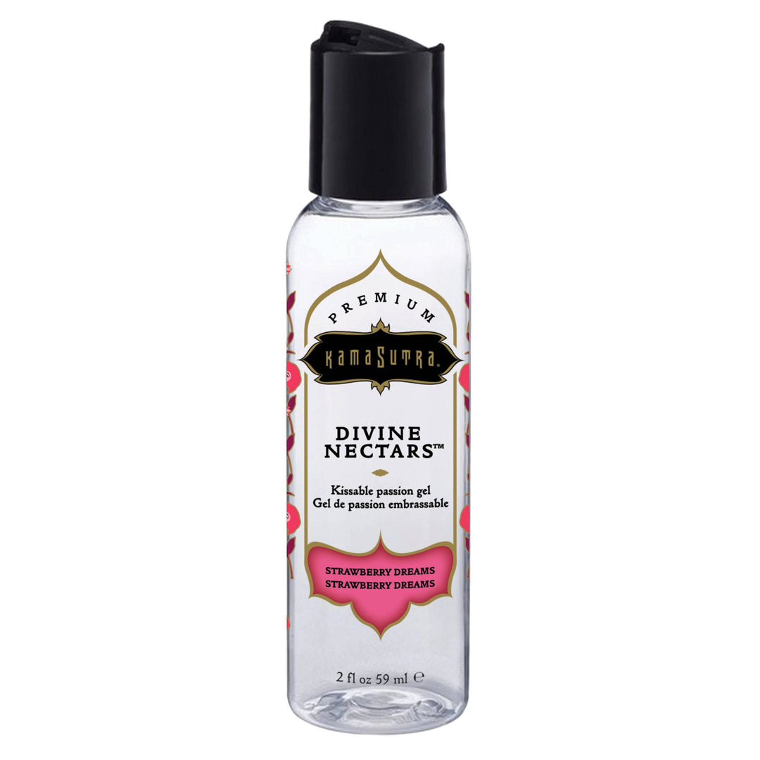 Divine Nectars Flavored Body Glide Strawberry Dreams 2 fl oz - FifthGate