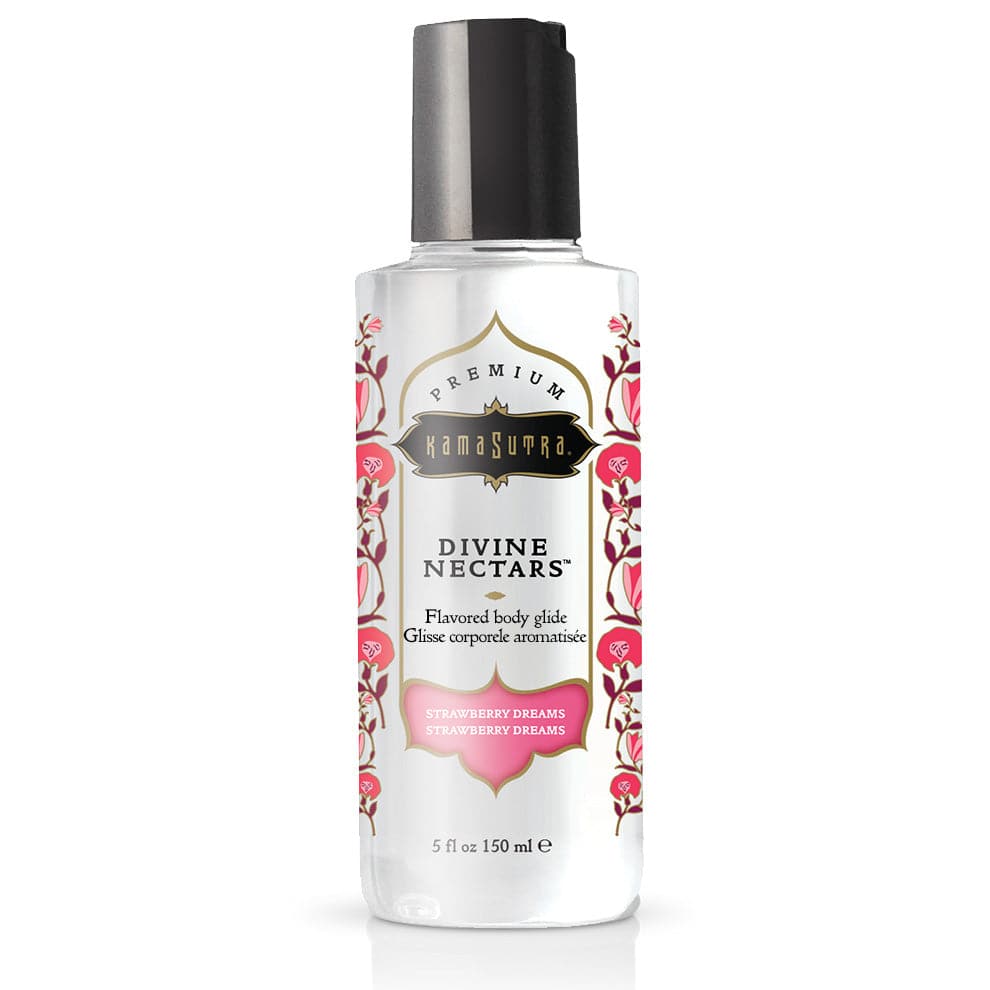 Divine Nectars Flavored Body Glide Strawberry Dreams 5 fl oz - FifthGate