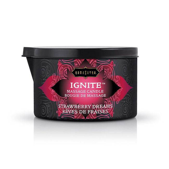 Ignite Massage Oil Candle Strawberry Dreams - FifthGate
