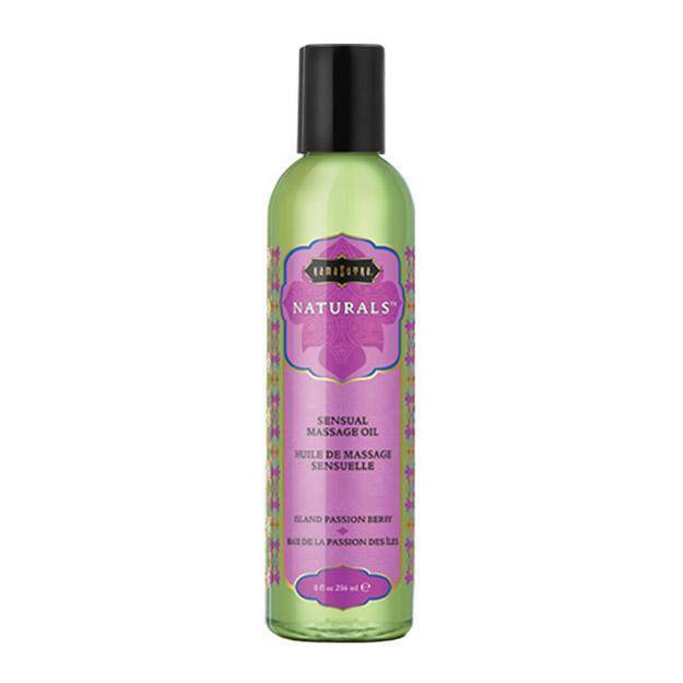 Naturals Massage Oil Island Passion Berry (8oz) - FifthGate