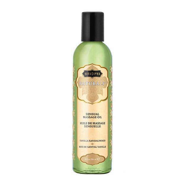 Naturals Massage Oil Vanilla Sandalwood (8oz) - FifthGate