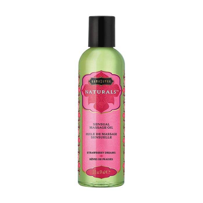 Naturals Massage Oil Strawberry Dreams (2oz) - FifthGate