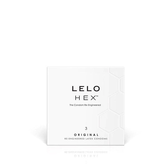 LELO HEX Original Condoms, 3 Pack - FifthGate