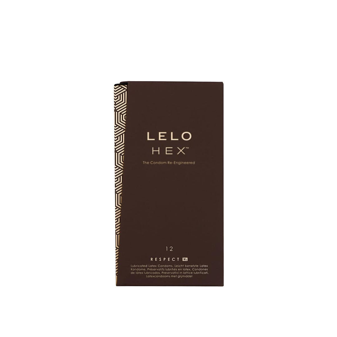 LELO HEX Respect XL Condoms, 12 Pack - FifthGate