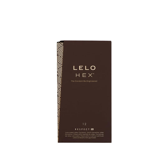 LELO HEX Respect XL Condoms, 12 Pack - FifthGate