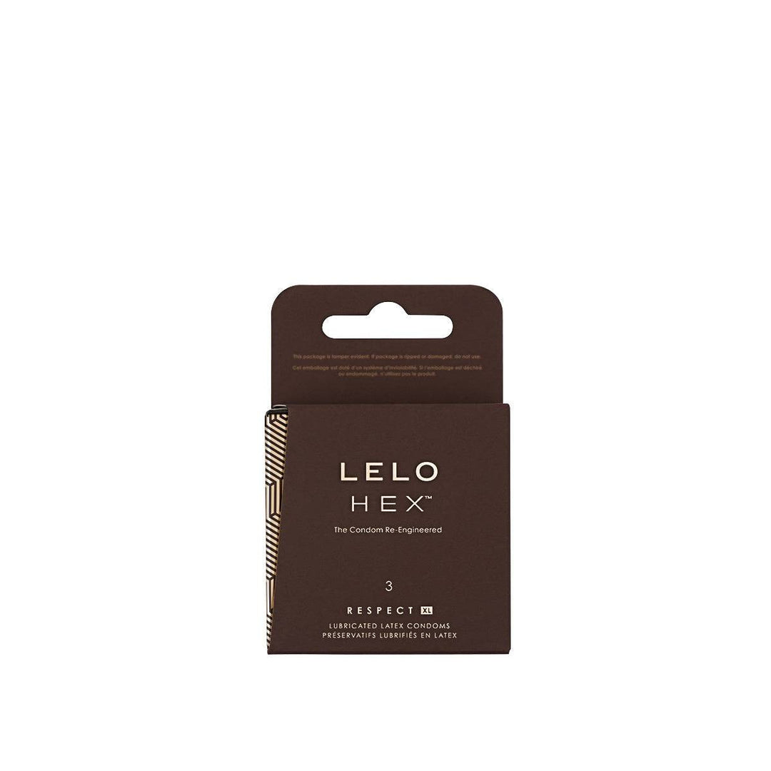 LELO HEX Respect XL Condoms, 3 Pack - FifthGate