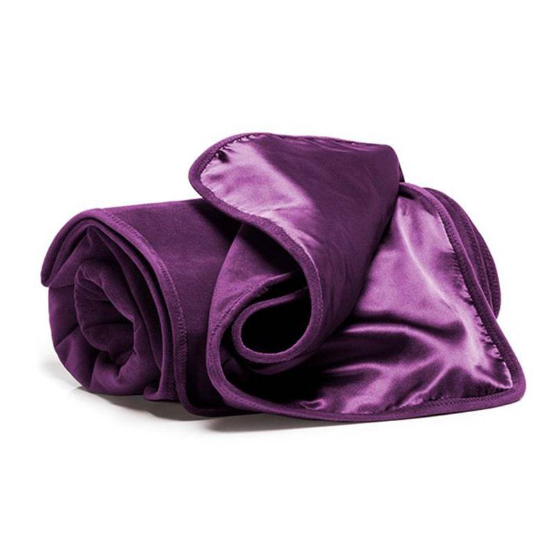 Fascinator Throw Aubrergine Microvelvet - Regular Size - FifthGate