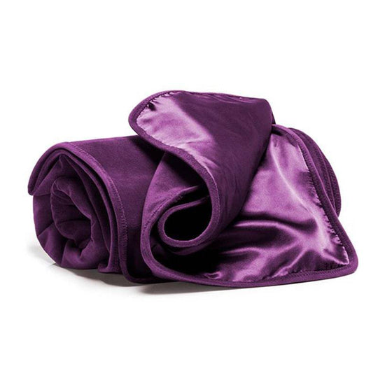 Fascinator Throw Aubrergine Microvelvet - Regular Size - FifthGate