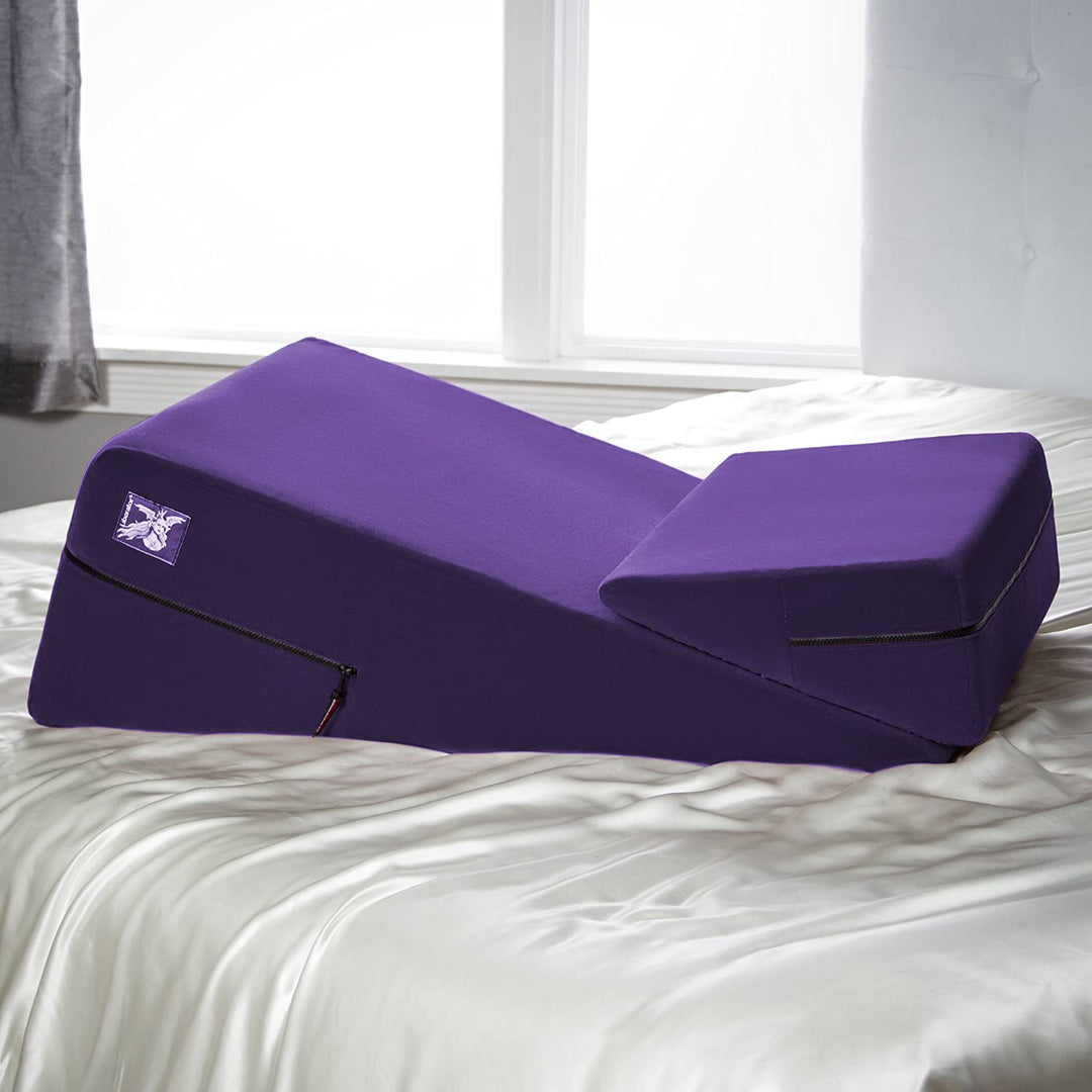 Wedge/Ramp Combo Purple Microfiber - FifthGate