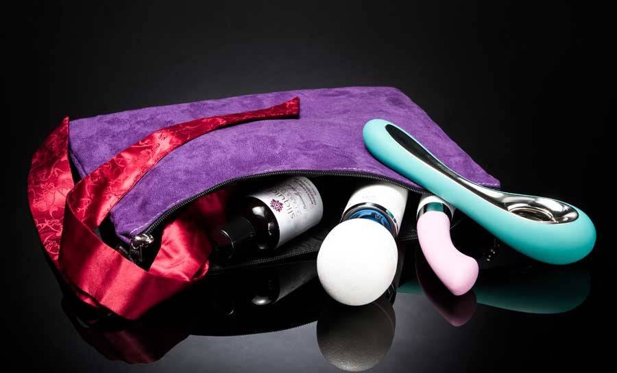 Zappa Toy Bag Grape Microsuede - FifthGate