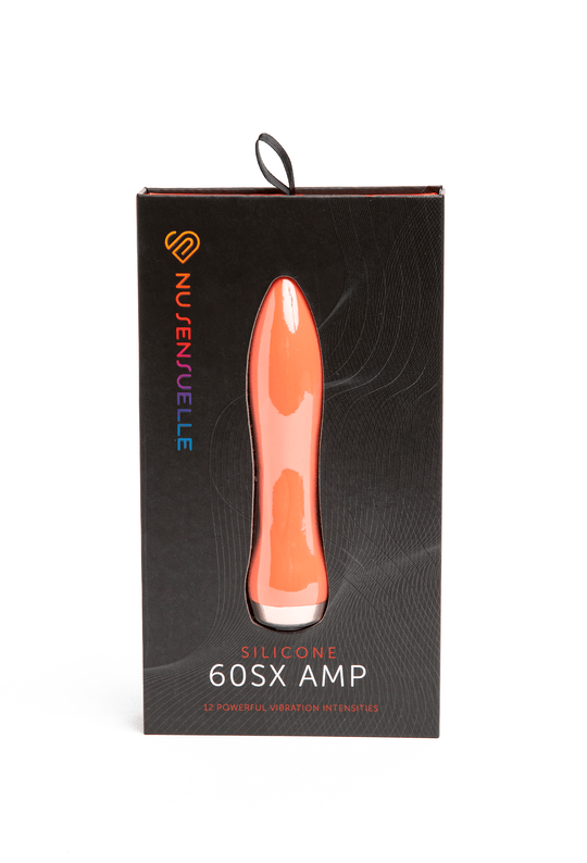 Nu Sensuelle 60SX AMP SILICONE BULLET - CORAL - FifthGate