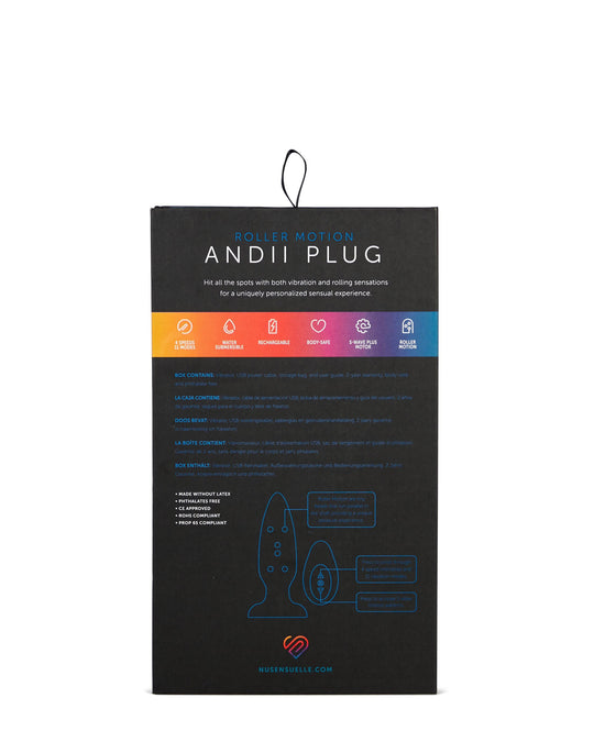 Nu Sensuelle ANDII PLUG - NAVY BLUE - FifthGate