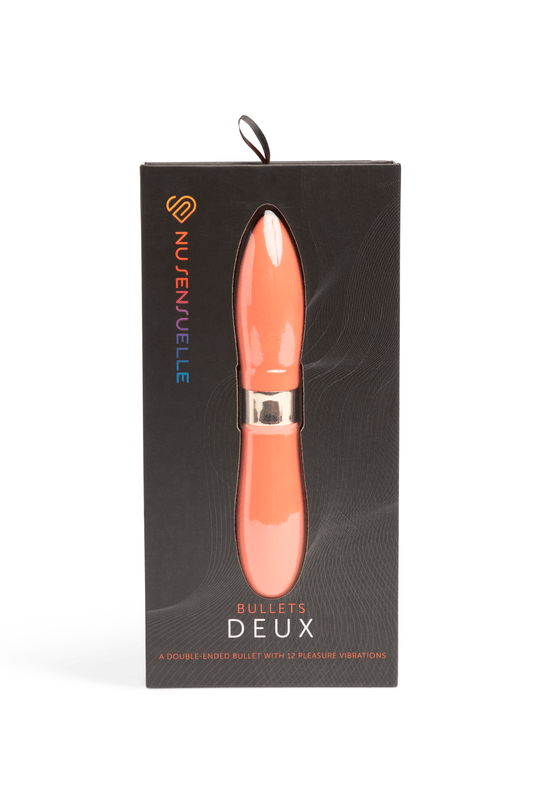 Nu Sensuelle DOUBLE ENDED DEUX BULLET - CORAL - FifthGate