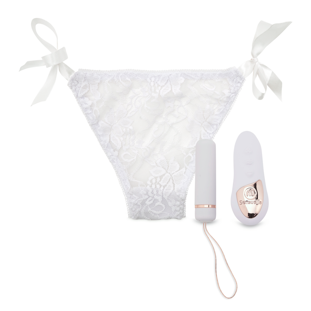 Nu Sensuelle PLEASURE PANTY - WHITE - FifthGate