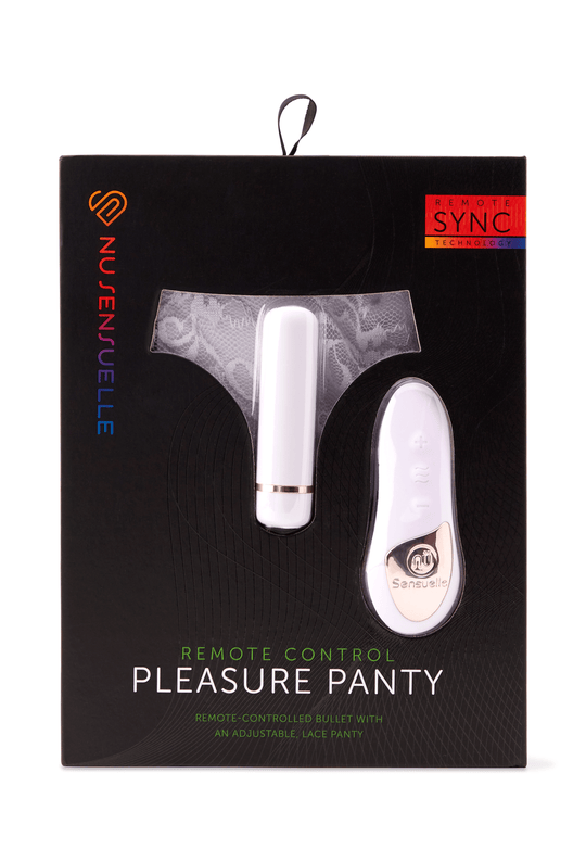 Nu Sensuelle PLEASURE PANTY - WHITE - FifthGate