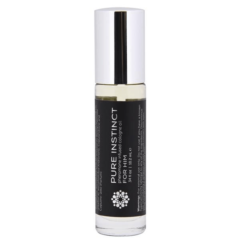 PURE INSTINCT Pheromone Cologne Oil Roll-On For Him .34oz | 10mL - FifthGate
