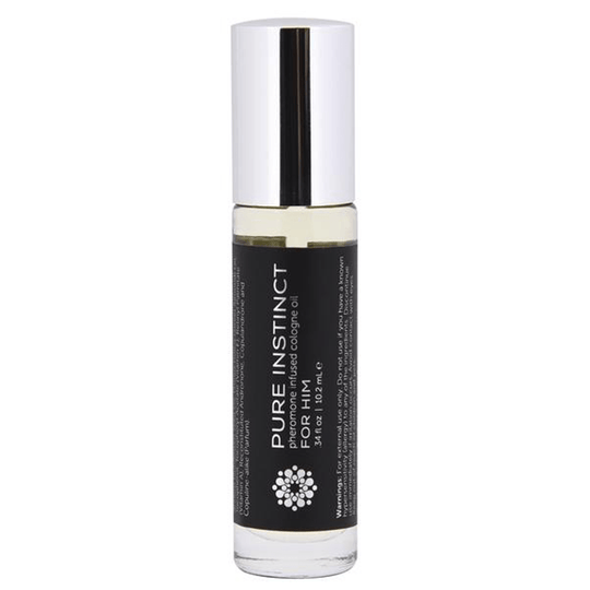 PURE INSTINCT Pheromone Cologne Oil Roll-On For Him .34oz | 10mL - FifthGate