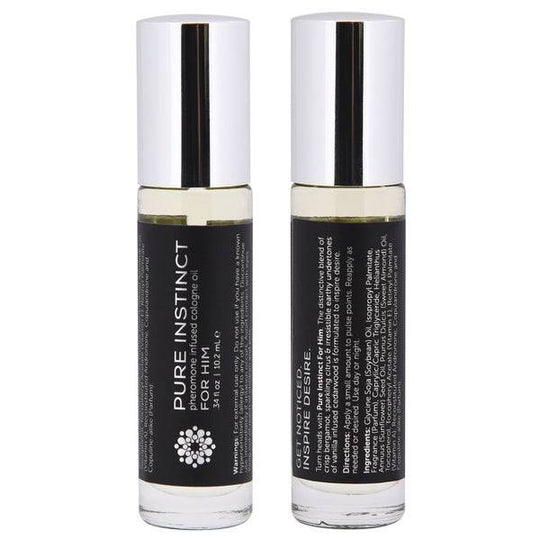 PURE INSTINCT Pheromone Cologne Oil Roll-On For Him .34oz | 10mL - FifthGate