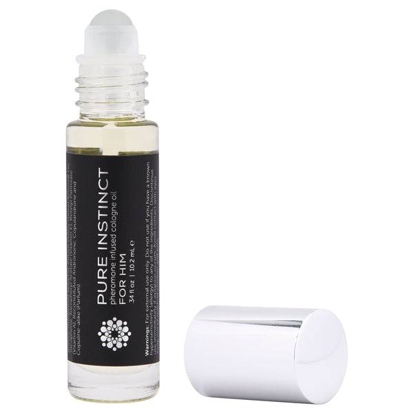 PURE INSTINCT Pheromone Cologne Oil Roll-On For Him .34oz | 10mL - FifthGate
