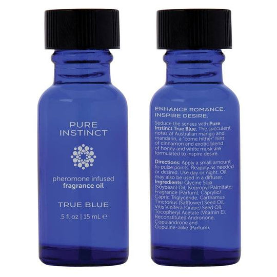 PURE INSTINCT Pheromone Fragrance Oil True Blue .5oz | 15mL - FifthGate