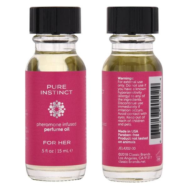 PURE INSTINCT Pheromone Perfume Oil For Her .5oz | 15mL - FifthGate