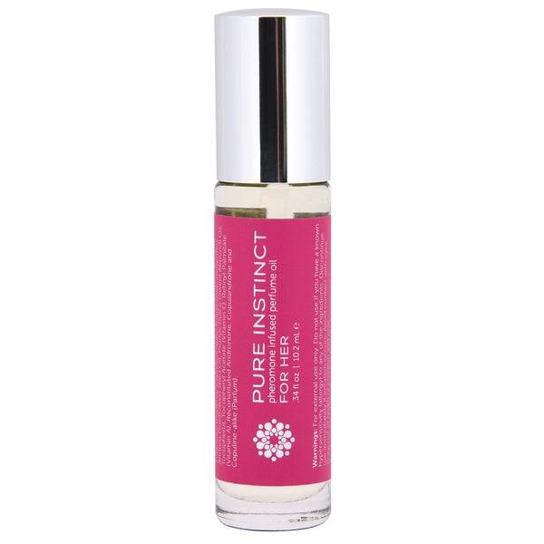 PURE INSTINCT Pheromone Perfume Oil Roll-On For Her .34oz | 10mL - FifthGate