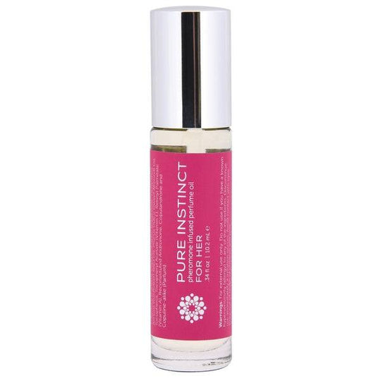 PURE INSTINCT Pheromone Perfume Oil Roll-On For Her .34oz | 10mL - FifthGate