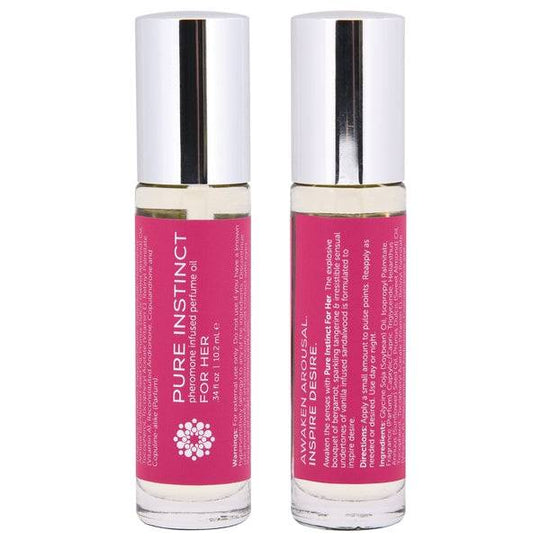 PURE INSTINCT Pheromone Perfume Oil Roll-On For Her .34oz | 10mL - FifthGate