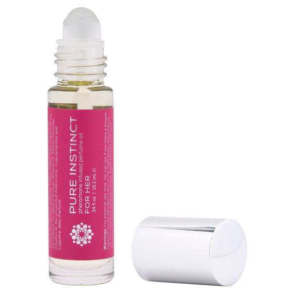 PURE INSTINCT Pheromone Perfume Oil Roll-On For Her .34oz | 10mL - FifthGate