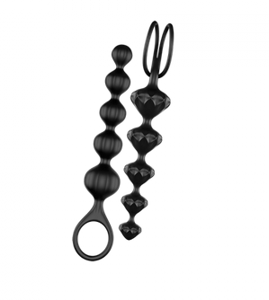 Satisfyer Love Beads (set of 2)(Black) - black - FifthGate