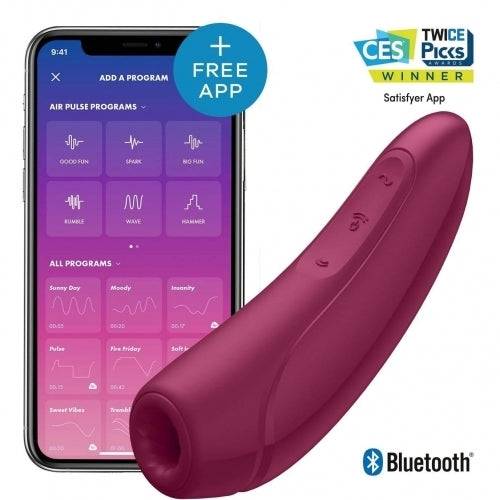 Satisfyer Curvy 1+ Rose red - FifthGate