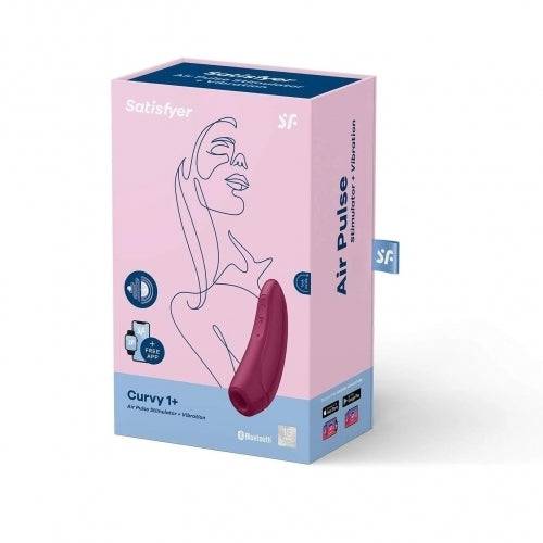 Satisfyer Curvy 1+ Rose red - FifthGate