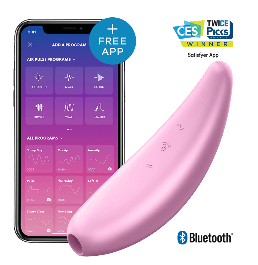 Satisfyer Curvy 3+ - Pink - FifthGate
