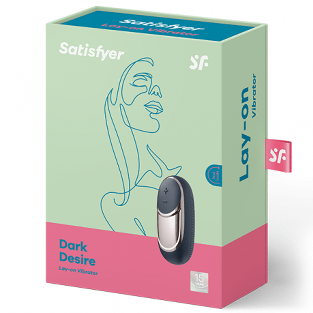 Satisfyer Dark Desire - Dark Blue, Brass - FifthGate